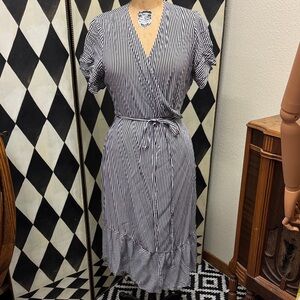 Lindy Boo Nautical Lightweight Wrap Dress